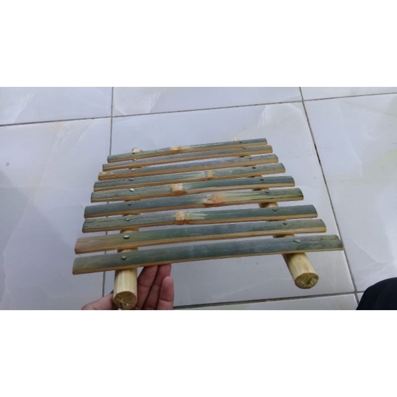 Foot rest/ alas bambu kandang kelinci