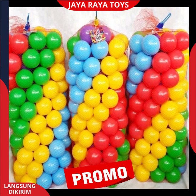 Mainan Anak mandi bola BATHING BALL mainan mandi bola warna warni 25pcs ukuran 6.5mm bahan tebal SNI