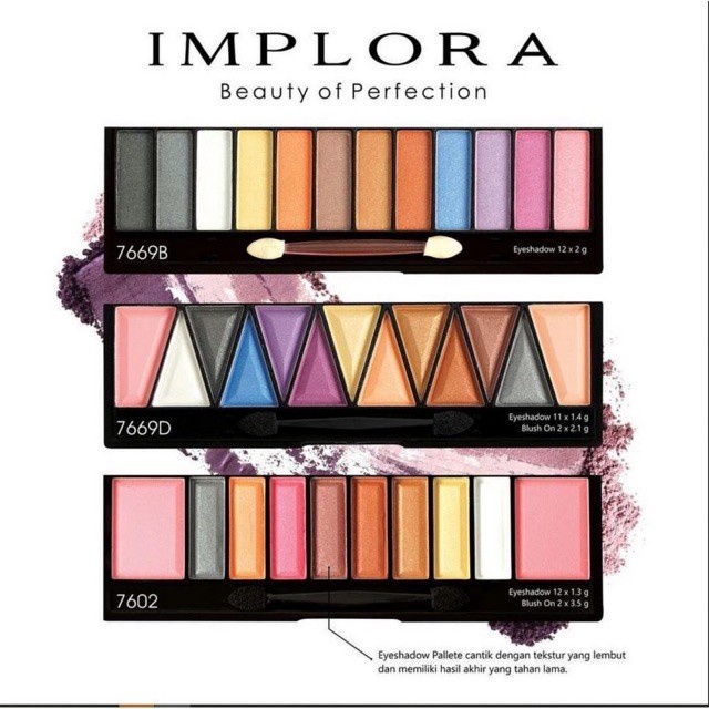 IMPLORA Eyeshadow &amp; Blush On