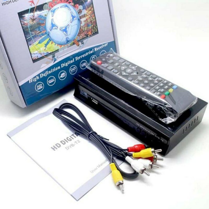 [COD] SET TOP BOX DVB T2 HDTV / STB HDTV DVB-T2 / PENERIMA SIARAN TELEVISI DIGITAL / BISA UNTUK KE TV TABUNG