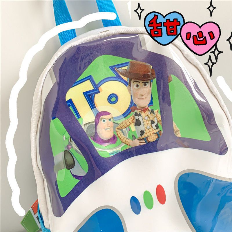 Sera kartun anime Buzz Lightyear ransel lucu Toy Story tas sekolah ransel roket siswa liar baru