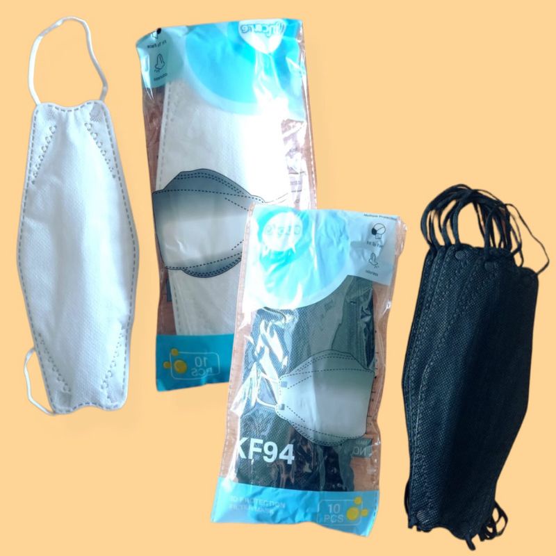 Masker KF94  4Ply Model Korea Isi 10pcs