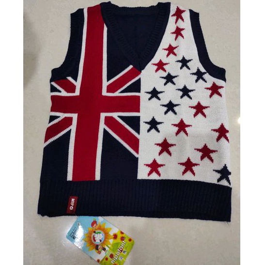 NEW Sweater Rajut Hipofant Anak Bayi Laki Laki Size 9-18 M / Baju Rajut Baby