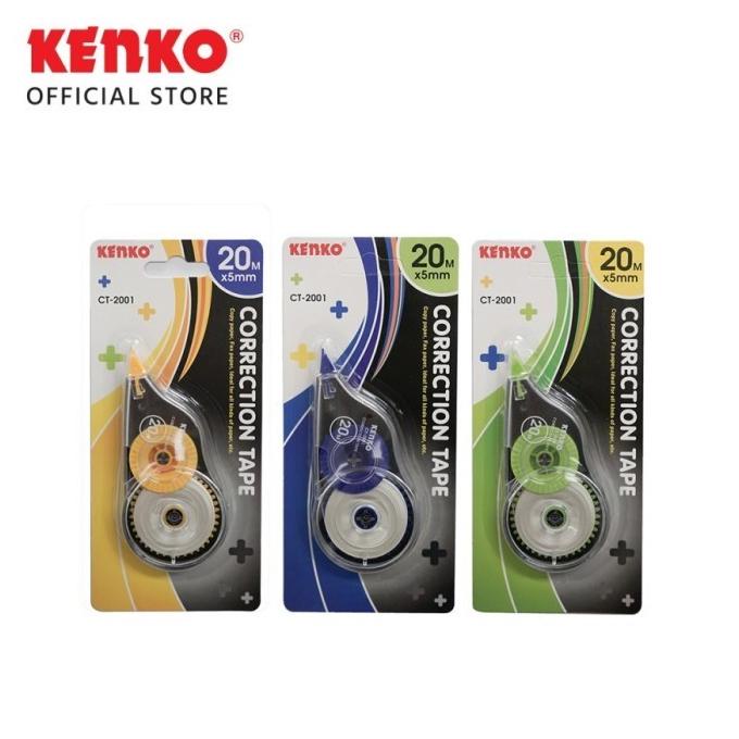 

TERBARU KENKO Correction tape CT-2001 CORTEP 1PACK / 12Pcs /ALAT TULIS AESTHETIC/ALAT TULIS SEKOLAH/ALAT TULIS SET/ALAT TULIS LENGKAP/ALAT TULIS ANAK/ALAT TULIS LUCU