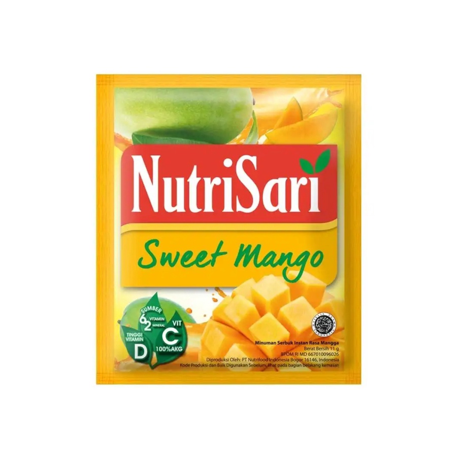 

Nutrisari Sweet Mango 11 g per sachet