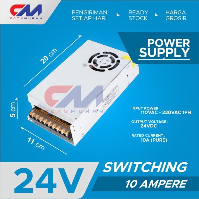 Power Supply Power Supply 24V/10A Switching