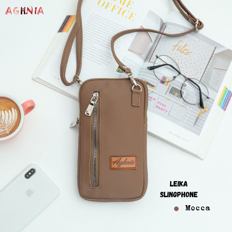 SLINGPHONE LEIKA CHOCOLY BY AGHNIA TAS HP WANITA