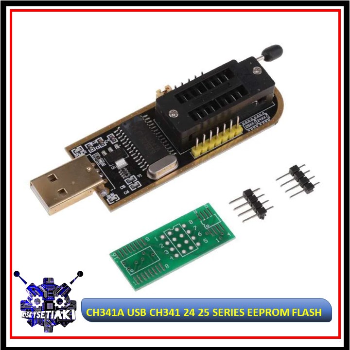 CH341A USB CH341 24 25 SERIES EEPROM FLASH BIOS USB PROGRAMMER PRO ZIP