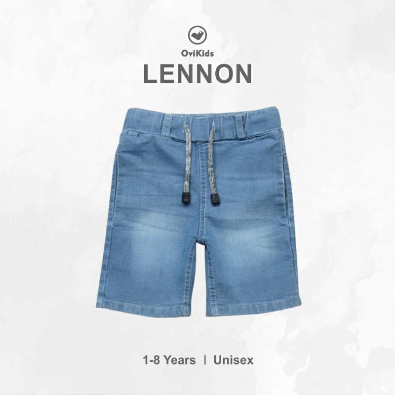 OVI KIDS LENNON-Celana Pendek Jeans Anak Perempuan Laki-Laki (1-8 Tahun)