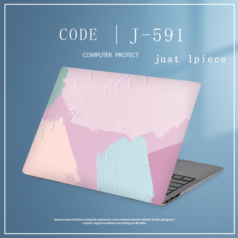 1pc Universal Menyesuaikan Pola COD Skin Stiker Cover Laptop Untuk Dell Presisi17 7000 Lintang E7250 G5 5590 G3 3579 Lukisan Notebook Stickers