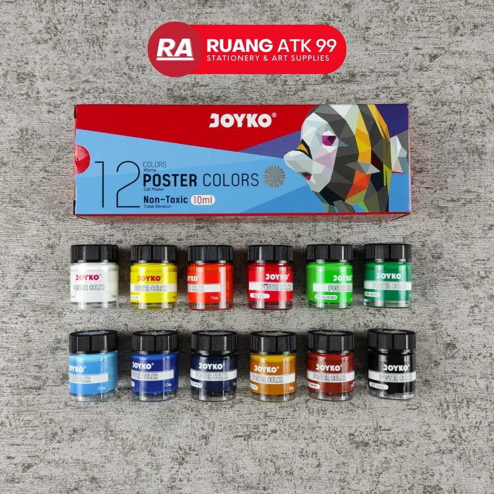 

Joyko Poster Color Set Cat Lukis Poster Color 12x10ml