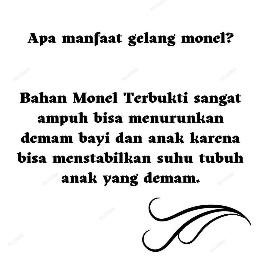 GELANG MONEL BAYI BAJA PUTIH ANTI KARAT 0-18 BULAN