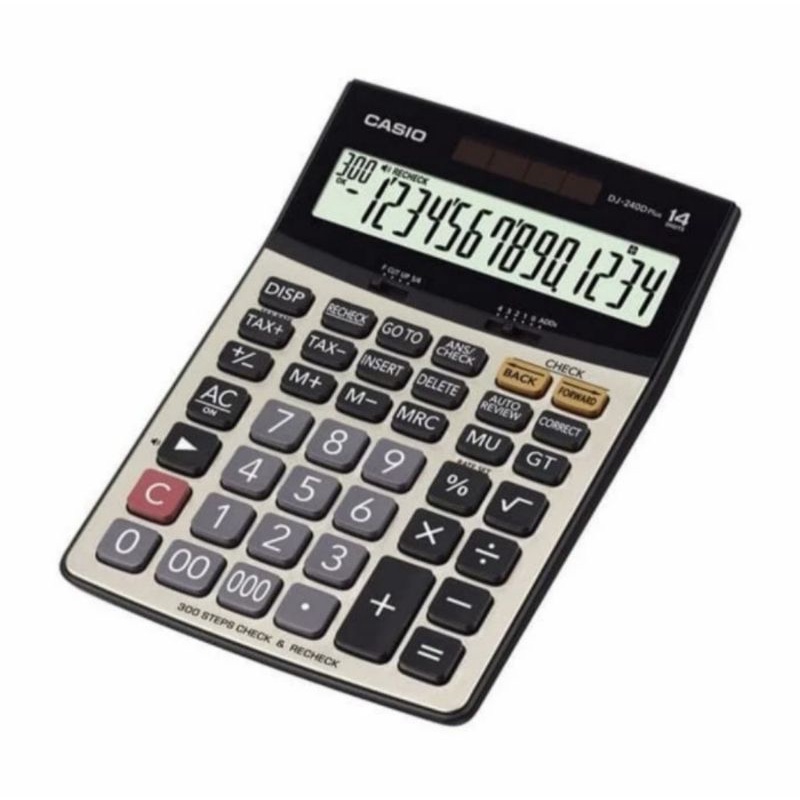 Kalkulator Casio DJ-240D Plus Check &amp; Correct Calculator DJ240D Plus