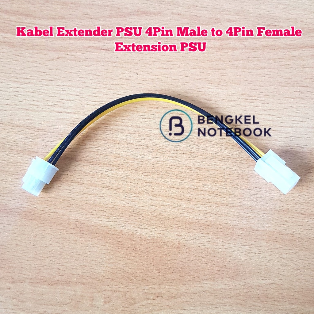 Kabel Extender PSU ATX 4Pin Male to 4Pin Female Extension PSU