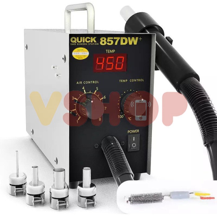 Solder Uap Quick - Blower Quick 857Dw+ Blower Uap Quick 857Dw+