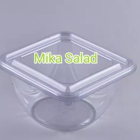 Mika Es Kepal Milo Mika Salad Buah Mika Salad Sayur  Plastik FoodGrade 500ML Isi 25PCS