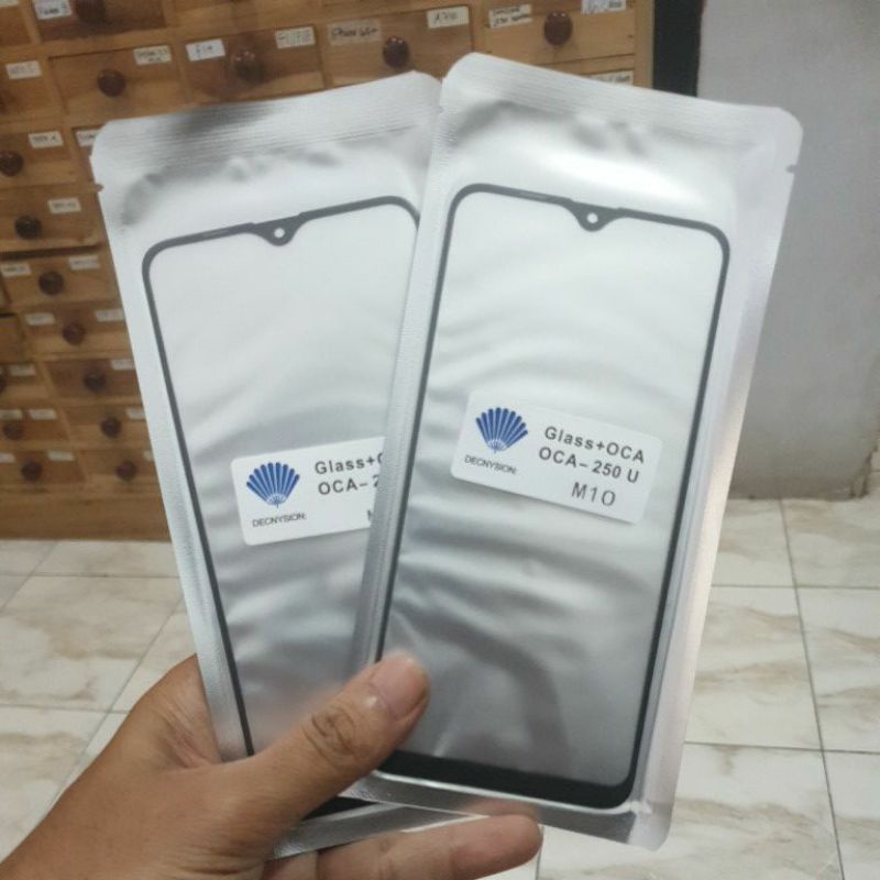 Kaca Lcd Glas Lcd Kaca Depan Kaca Touchscreen Kaca Layar Samsung galaxy A10 A105/M10 M105 Original