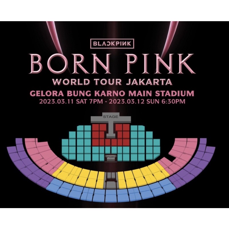 TIKET KONSER BLACKPINK IN JAKARTA BORN PINK