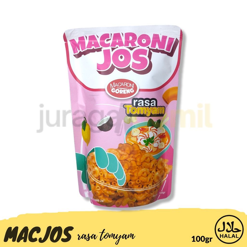 

NEW !! PROMO CEMILAN VIRAL MACARONI JOS RASA TOMYAM 100gr