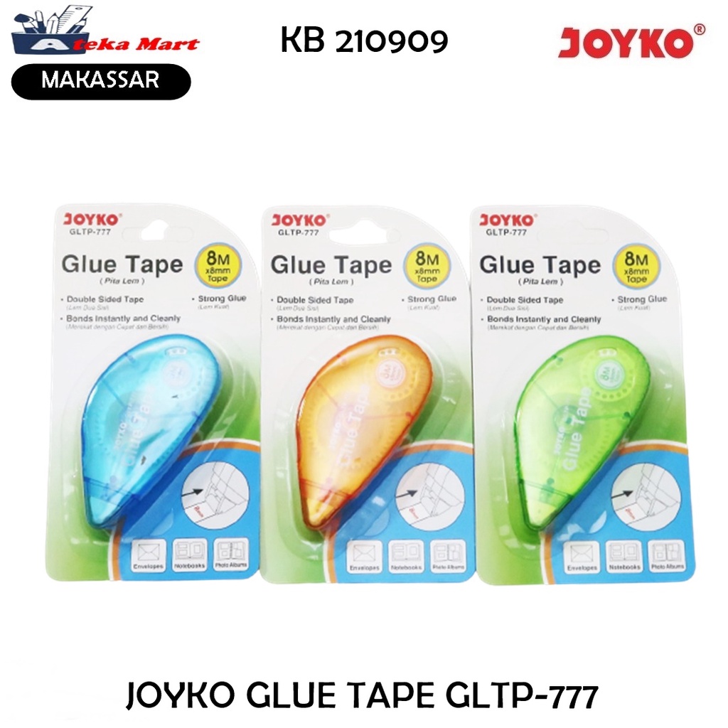 

[PCS] JOYKO GLUE TAPE GLTP-777 LEM PITA DUA SISI