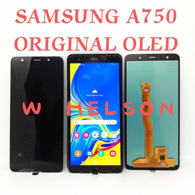 Lcd Samsung A750//A7 2018 Oled/Super Ori Terbaru