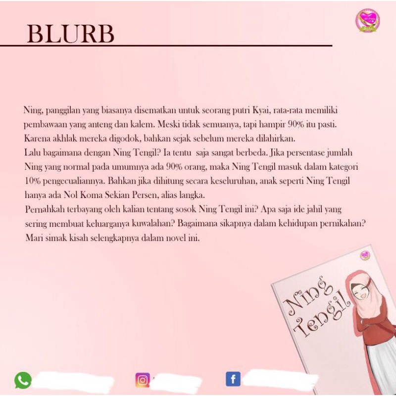 

Novel Remaja Islami/Ning Tengil/bisa COD Jabodetabek