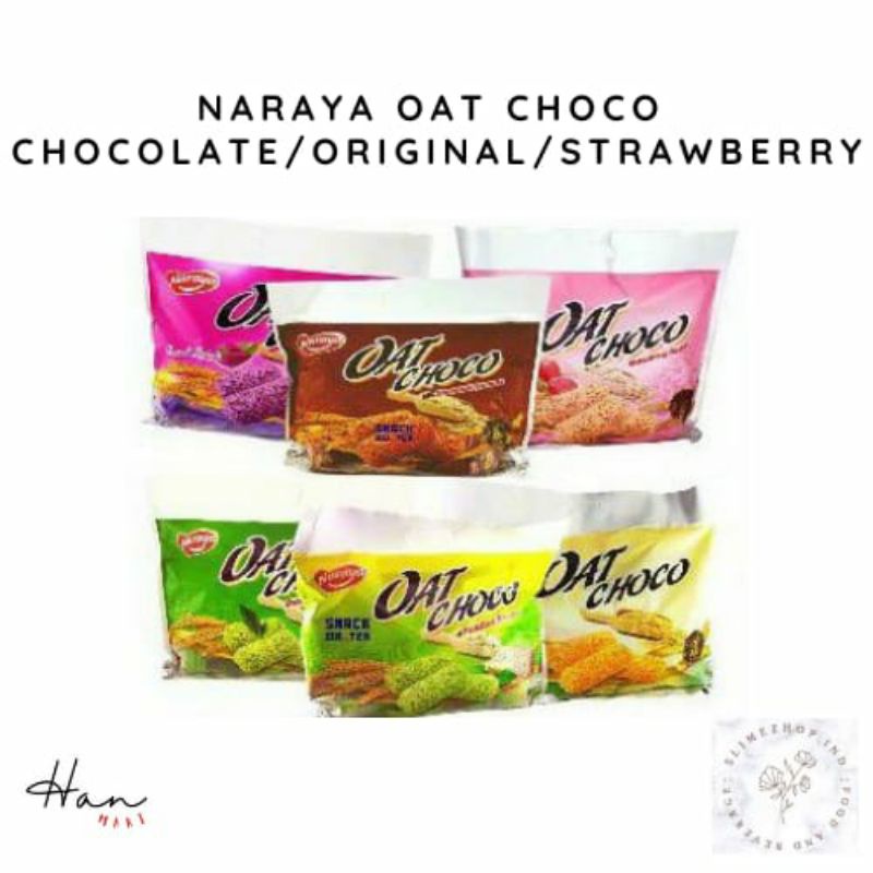 

Naraya Oat Choco Original / Choco / Strawberry