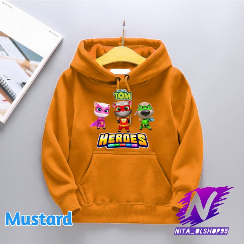 hoodie anak sweater anak talking tom heroes