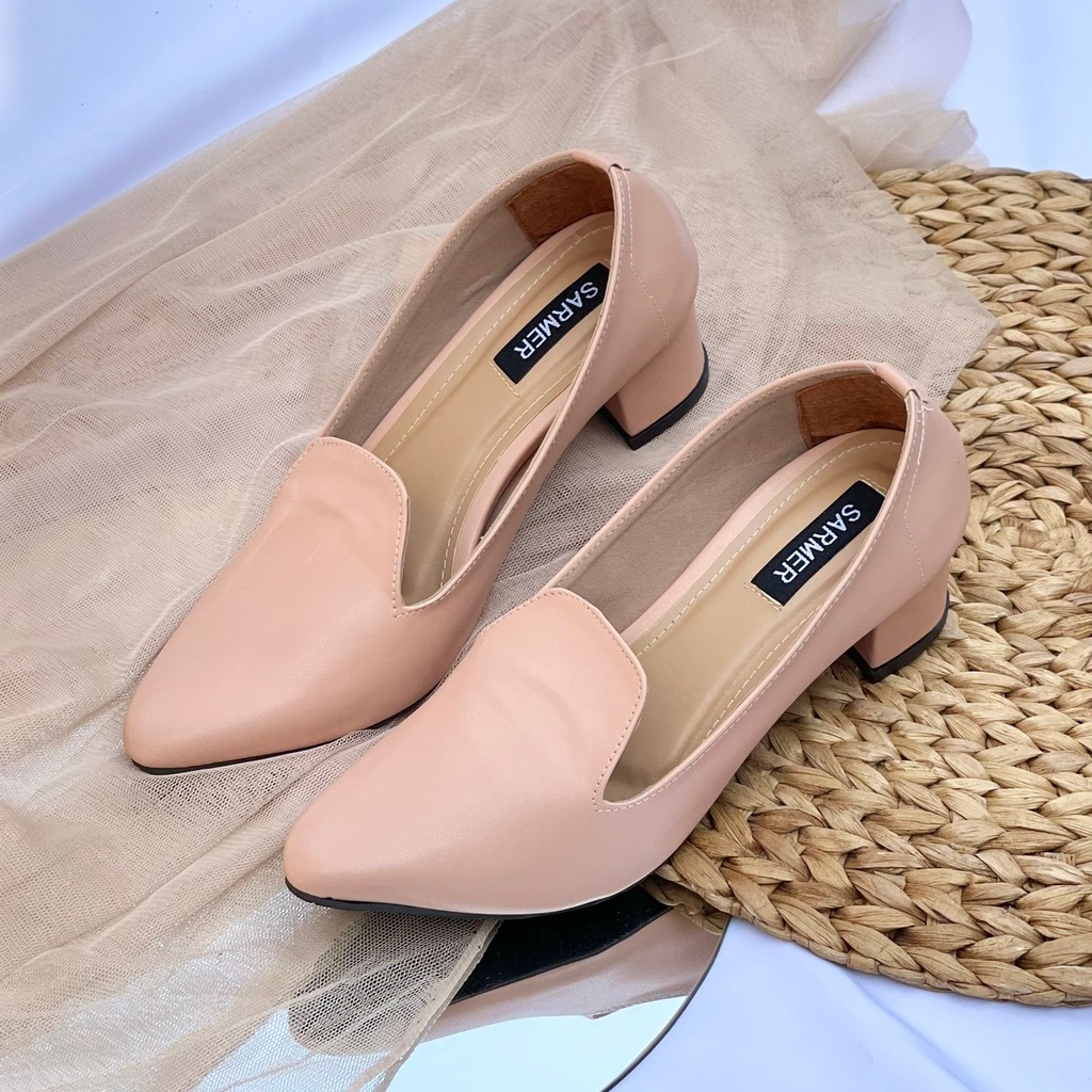 SARMER - THALIA HEELS CHERRY