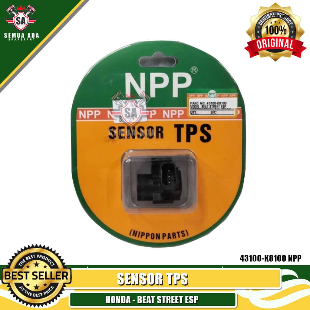 SENSOR TPS / THROTTLE POSITION SENSOR NPP BEAT STREET ORIGINAL 100% NPP