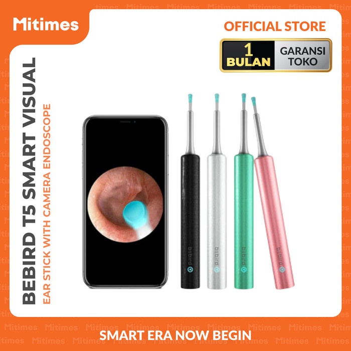 Pembersih Telinga Bebird Pembersih Telinga T5 Smart Camera Earpick Korek Kuping