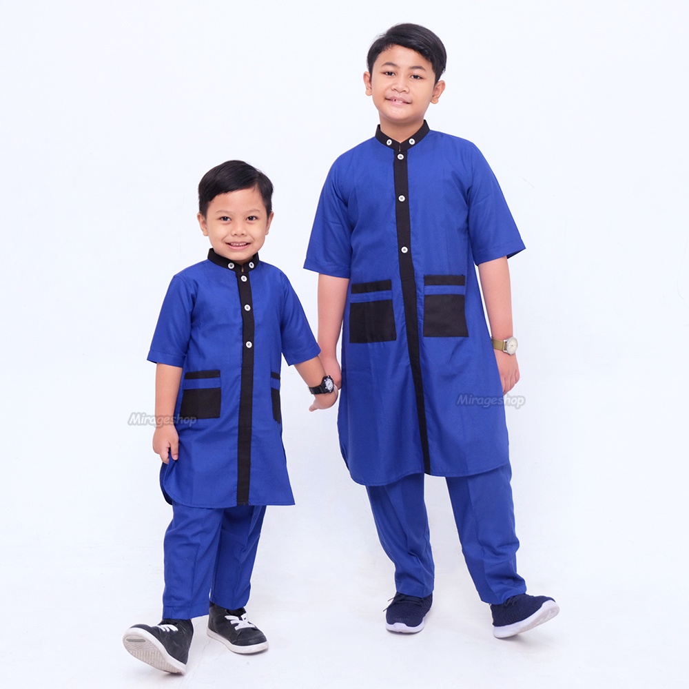 set baju koko anak anak laki laki toyobo fodu model koko turki lengan pendek Arka