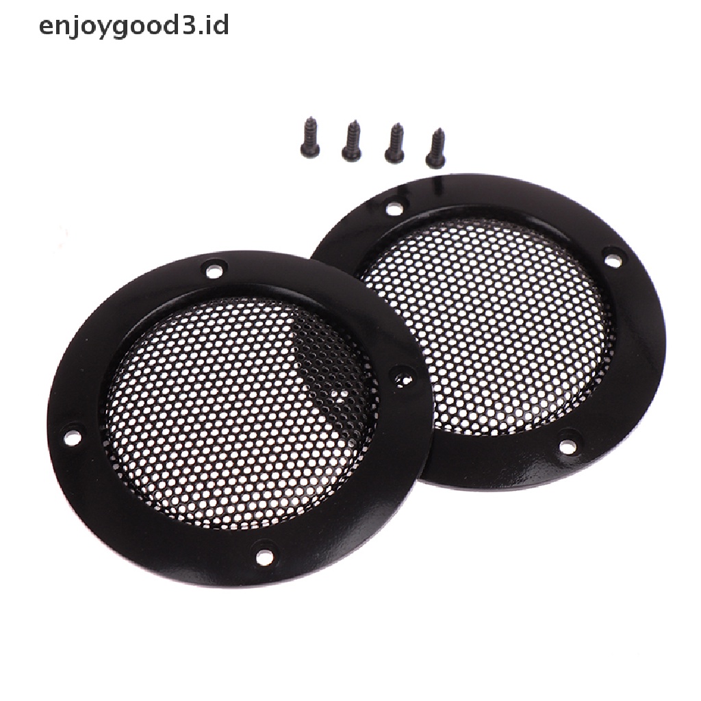 2pcs Jaring Pelindung Speaker Audio Ukuran 2 Inch