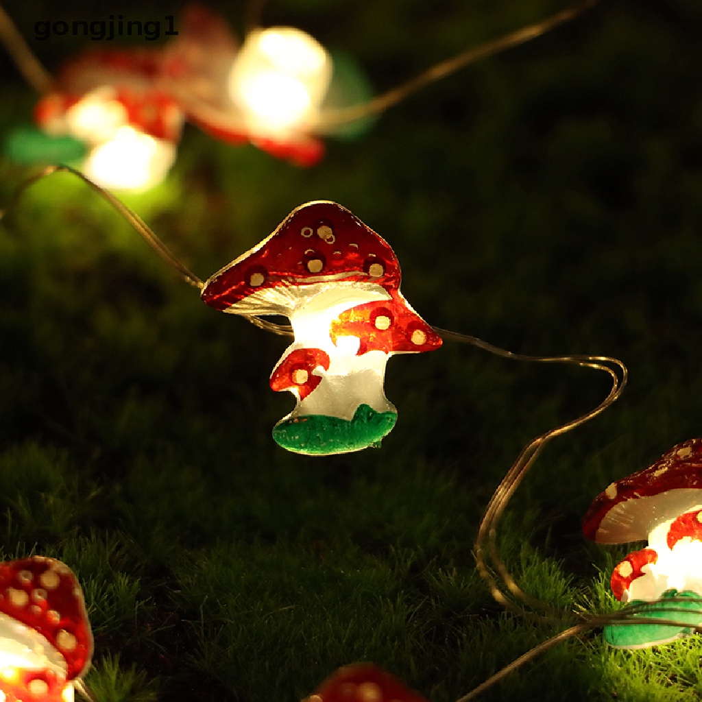 Ggg Lampu Tumblr 30-led 2M / 3M Bentuk Jamur Untuk Dekorasi Natal