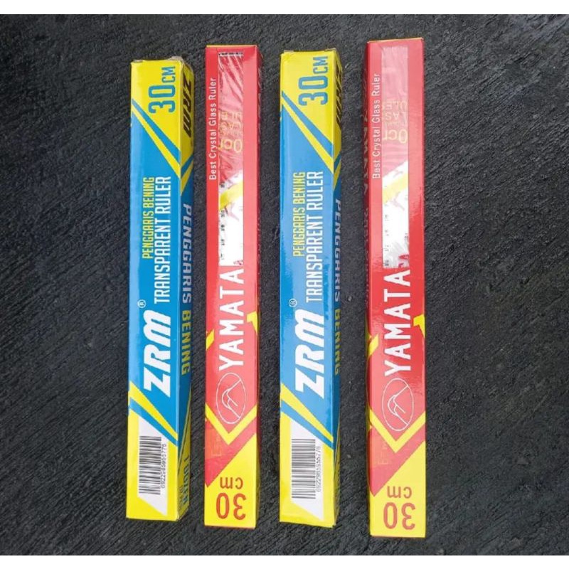 

Penggaris Plastik Mika 30 Cm | 1 Pak isi 12