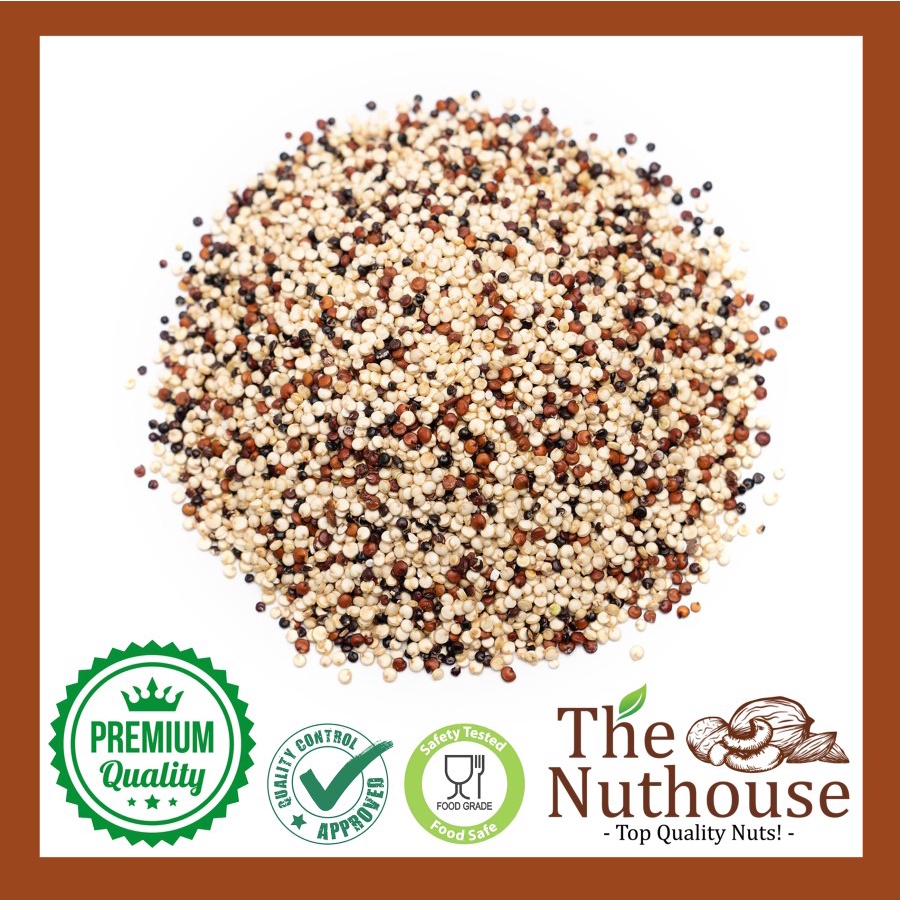 1kg Tricolor Quinoa / Biji Quinoa 3 Warna [Premium Organic]