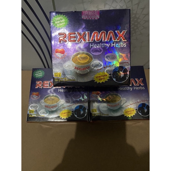(COD) kopi reximax isi 5 original