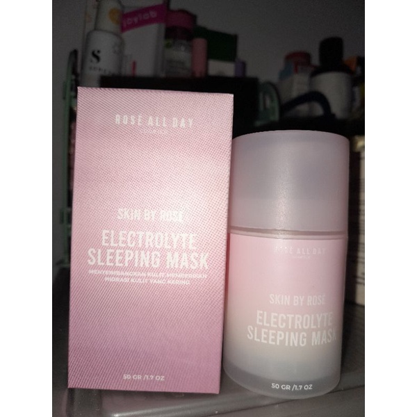 Rose All Day Electrolyte Sleeping Mask