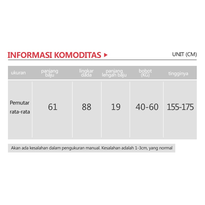 UNINICE T-shirt lengan pendek Ruffle modal Jepang 7 warna, atasan kasual dan serasi/Pakaian rumah, pakaian santai