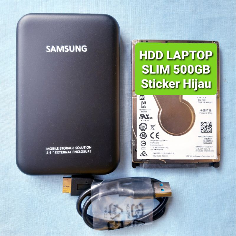 HARDISK EXTERNAL 500GB - HDD LAPTOP + CASE SAMSUNG USB 3.0 HDD EXTERNAL 500GB HDD EKSTENAL 500G SATA USB 3.0