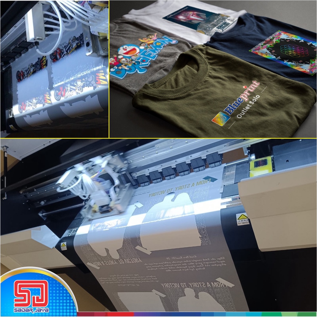 Promo Print Cetak Film DTF Meteran Eceran Grosir Sablon Murah