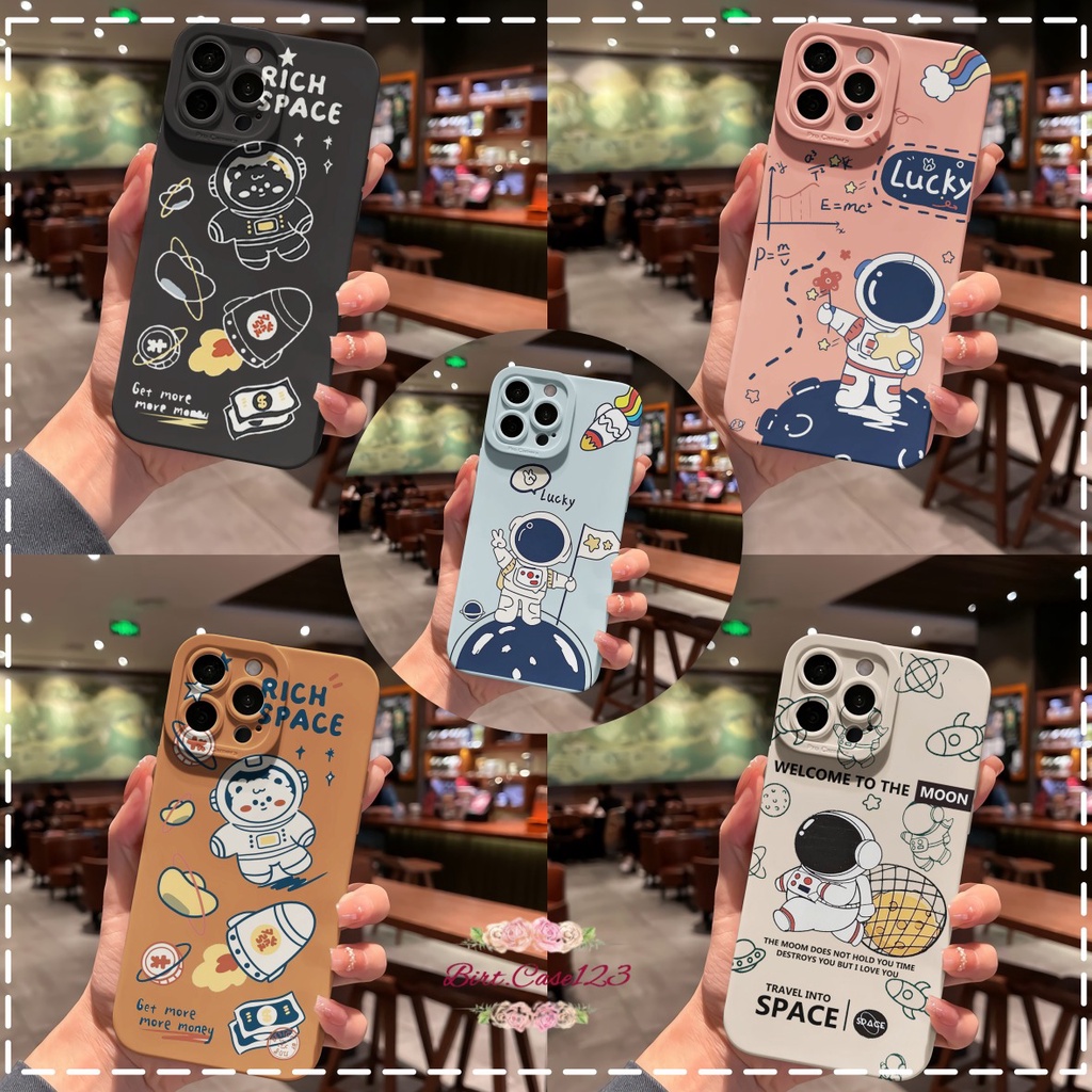 CUSTOM CASE SOFTCASE SILIKON PROCAMERA SPACE CUSTOM OPPO REALME VIVO XIAOMI SAMSUNG INFINIX IPHONE FOR ALL TYPE BC6810