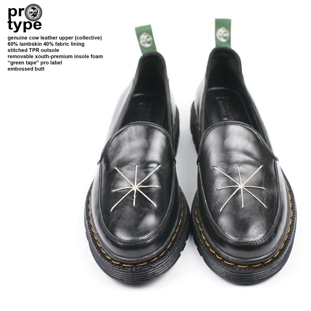 flag vintage black - loafer xouth