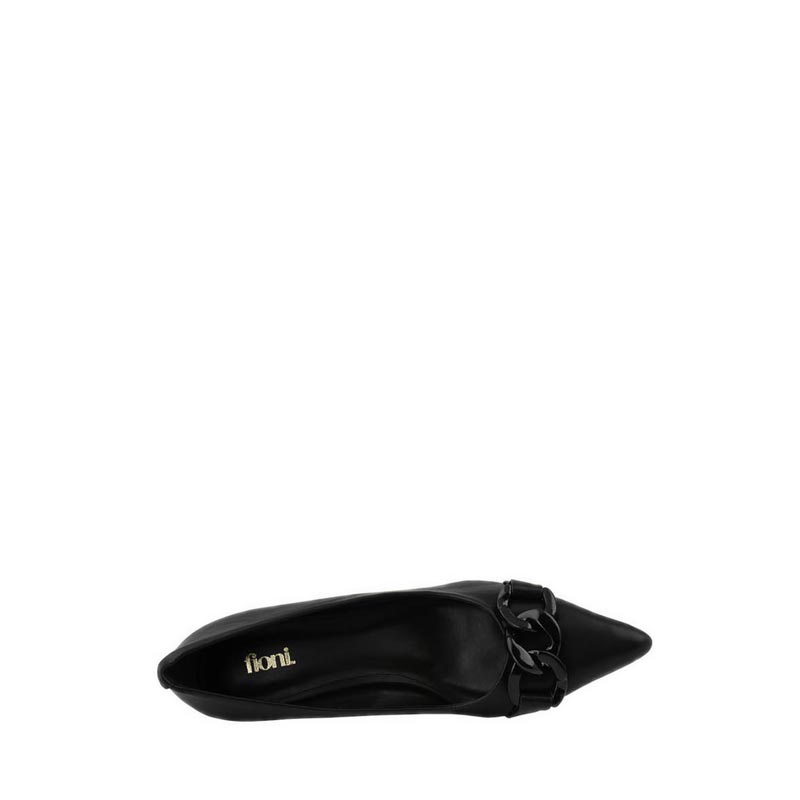 Payless Fioni Womens Low Chain Pump - Black_04