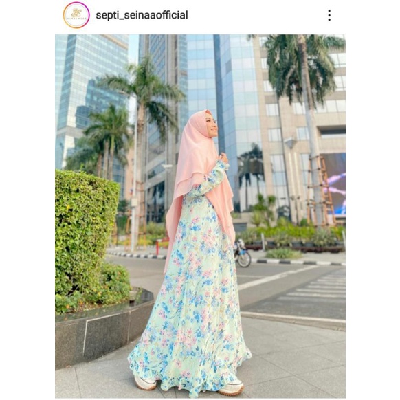 SALE MURAH  preloved gamis seinaa hijab prewash no jawhara syari
