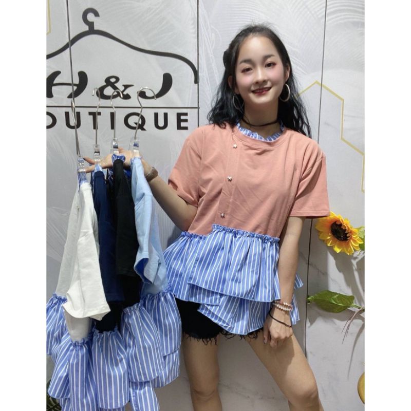 ATASAN KAOS HJ RUMBAI DI BAWAH IMPORT BKK/BANGKOK