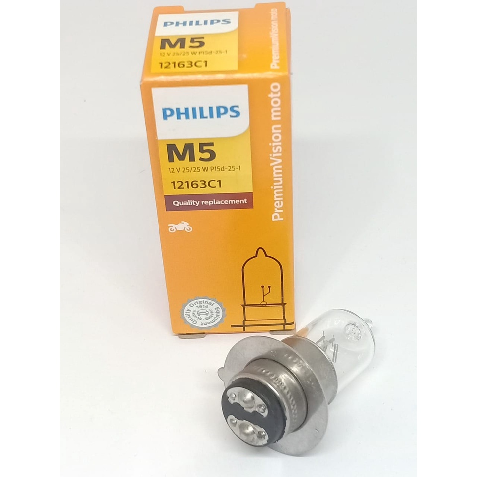 BOHLAM MOTOR MERK PHILIP UNTUK SEMUA MOTOR MATIC DAN BEBEK