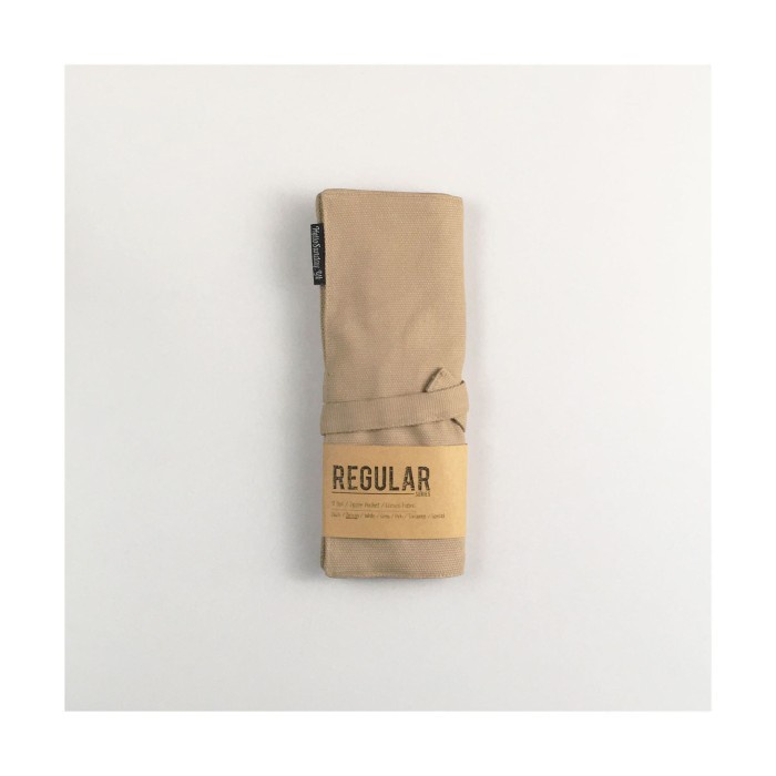 

Tepak Hello Sunday Regular Series Roll Pencil Case - Khaki Brown