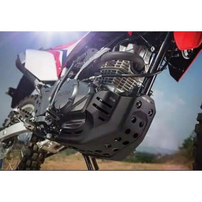 Skid plate pelindung mesin engine guard Honda CRF 150L K84A original AHM