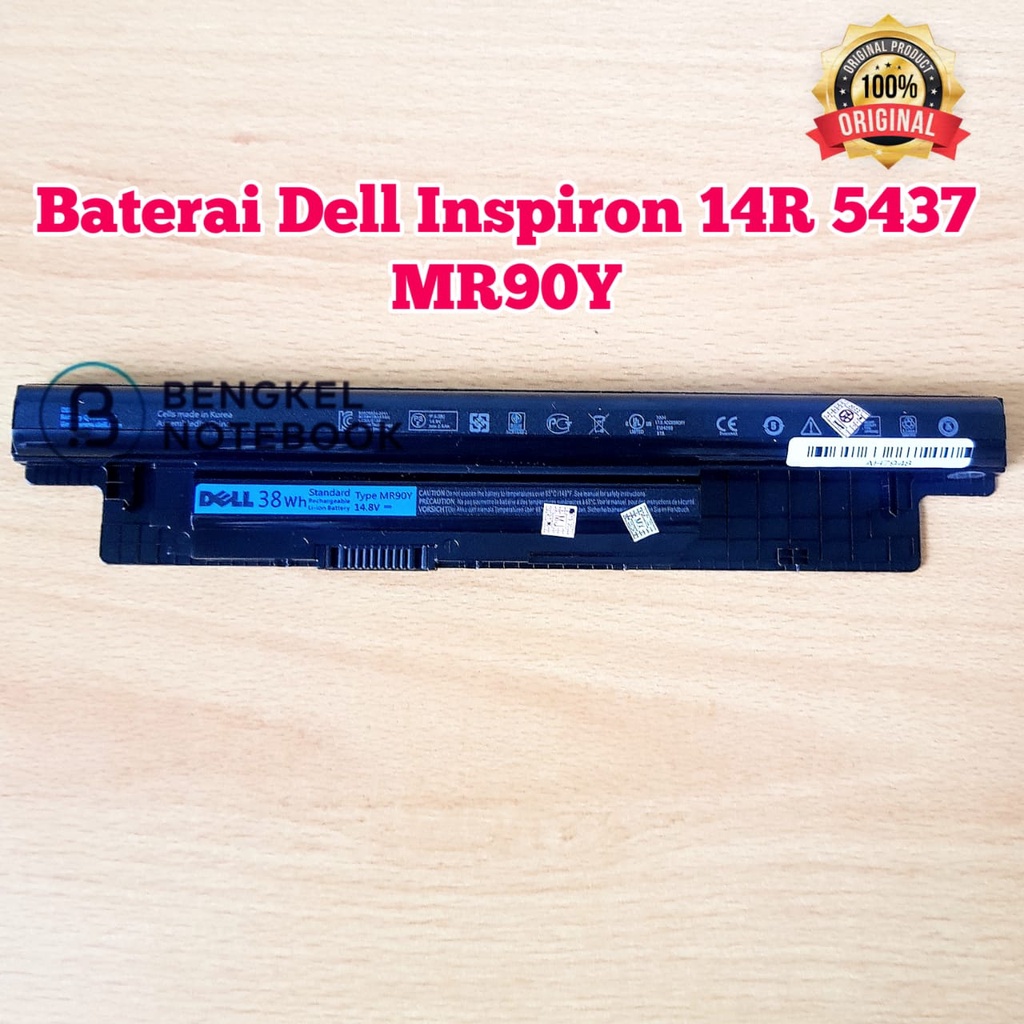 Baterai Dell Inspiron 14R 5437 60WH 6 inspiron 15 3541 15 3541 inspiron 15-3521 inspiron 17 5748-3269 inspiron 17 (3737) inspiron 17R (5737) inspiron 17R 5721 inspiron 14PD-2648R  inspiron 14PD-3648R inspiron 14PD-3948B inspiron 14RD-4626